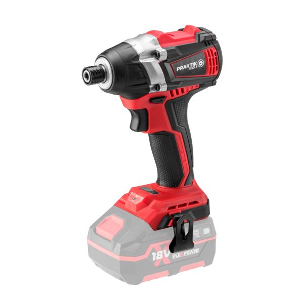 Akkus ütvecsavarozó Praktik Flexpower System 18V, 1/4" HEX akku nélkül /PTQ096