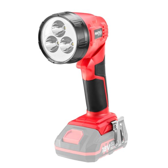 Akkus lámpa Praktik Flexpower System 18V, 3W, LI-Ion, akku nélkül/PTQ099
