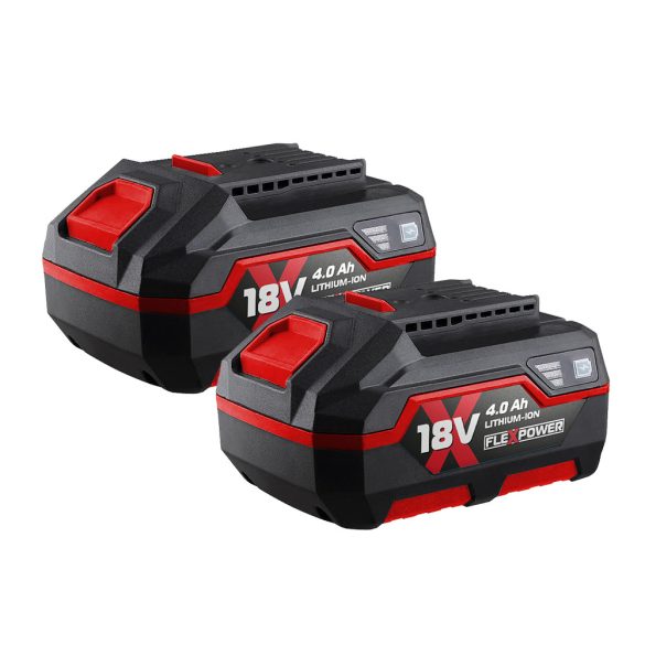 Akku szett Praktik Flexpower 2x4 Ah/PTQ128