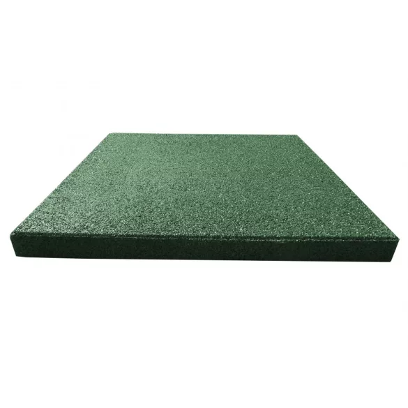 Esésvédő gumilap - 2x40x40 cm zöld
