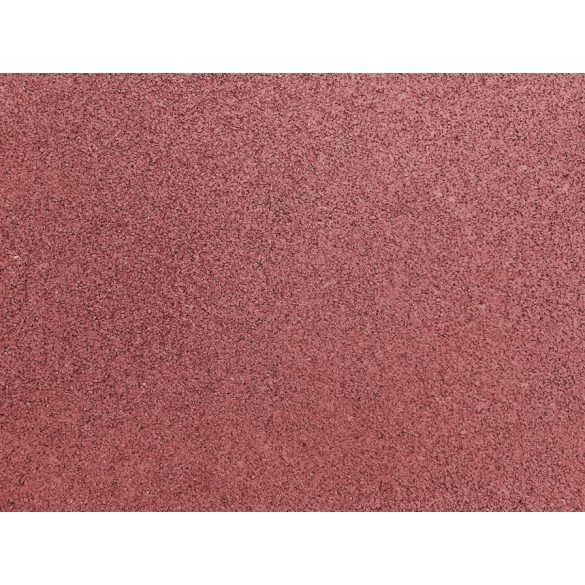 Esésvédő gumilap - 2x50x50 cm vörös