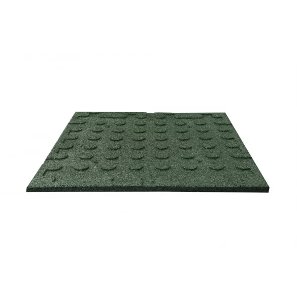 Esésvédő gumilap - 2x50x50 cm zöld