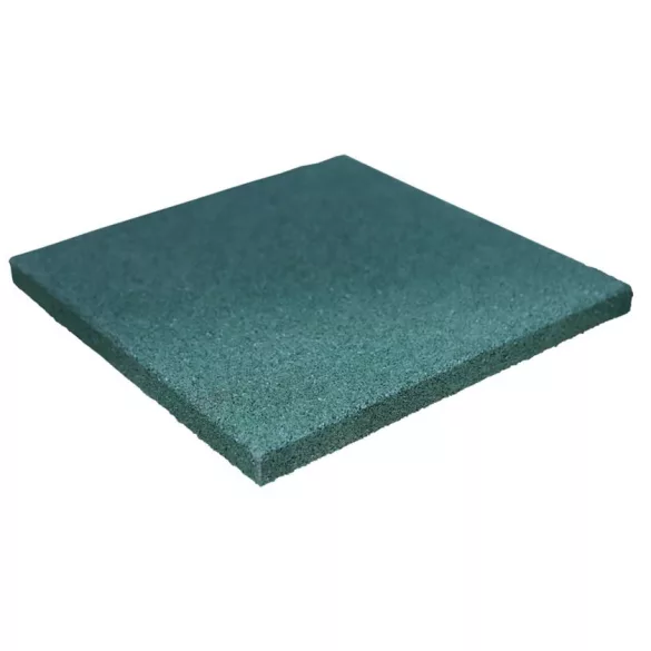 Esésvédő gumilap - 3x40x40 cm zöld
