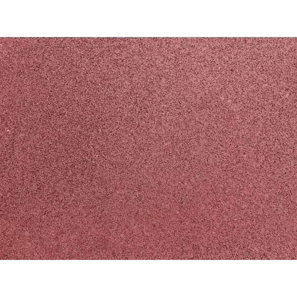 Esésvédő gumilap - 3x50x50 cm vörös