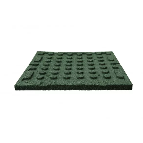 Esésvédő gumilap - 3x50x50 cm zöld