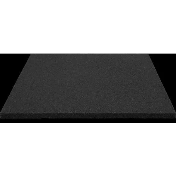 Esésvédő gumilap - 3x100x100 cm fekete