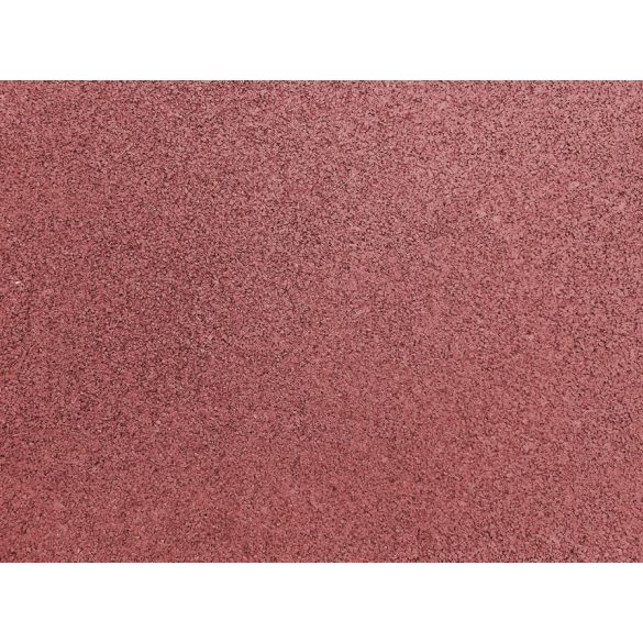 Esésvédő gumilap - 5x50x50 cm vörös