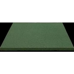 Esésvédő gumilap - 5x100x100 cm zöld
