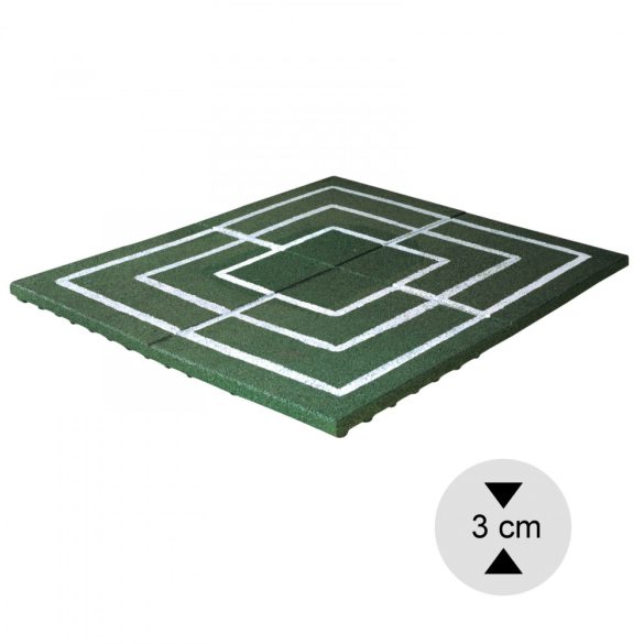 Gumilap malom játék ReFlex - 3x100x100 cm zöld