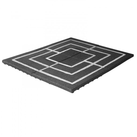 Gumilap malom játék ReFlex - 4x100x100 cm fekete