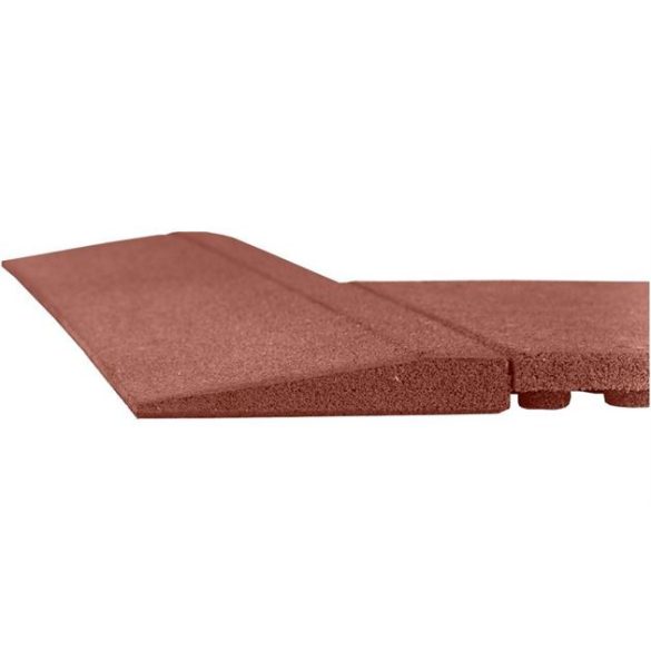 Gumilap rámpa - 1/4 cm vastag 100x25 cm, vörös