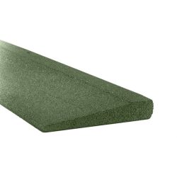 Gumilap rámpa - 1/4 cm vastag 100x25 cm, zöld