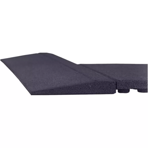 Gumilap rámpa - 1/4 cm vastag 100x25 cm, fekete