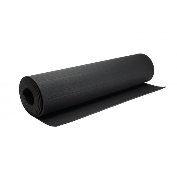 ReFlex fitness gumilemez (C) 1 x 5 m tekercs, fekete 8 mm