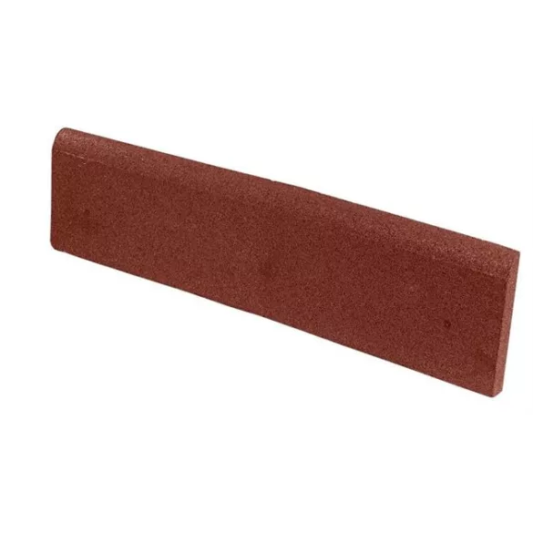 Gumilap szegély - 4 cm vastag 100x25 cm, vörös