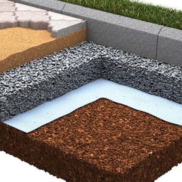 Vágott geotextília 100g/m2 - 10m2 (2mx5m)