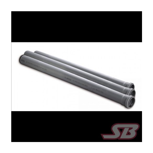 Lefolyócső tokos 110/500 mm