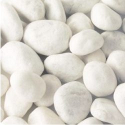   CARRARAI MÁRVÁNY DÍSZKAVICS, FEHÉR / ZSÁK 25 KG / 60-100 mm