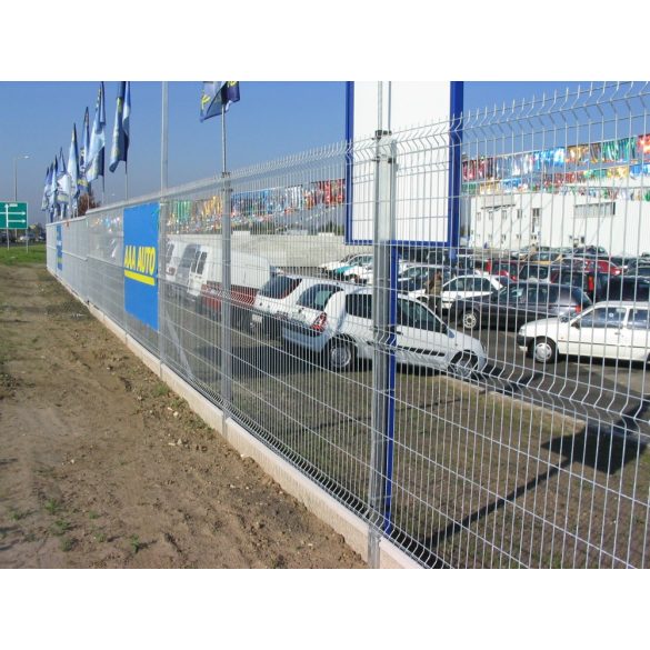3D táblás kerítés 4-4 mm, horganyzott 1530 mm