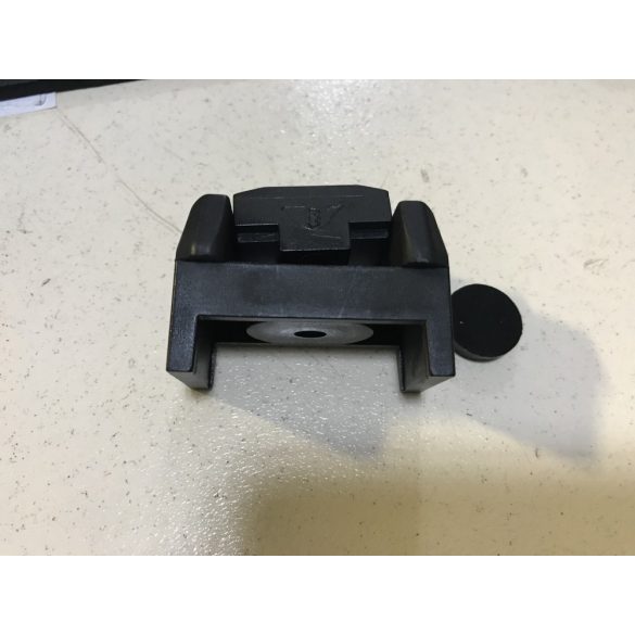 MŰANYAG BILINCS, MŰANYAG BETÉTTEL 60X40-ES OSZLOPOKHOZ / FEKETE (FEM291)