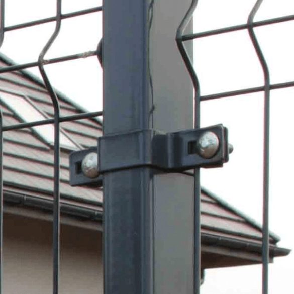 Kerítésoszlop - 60x40mm - horg. + szinter, (RAL7016) 300cm