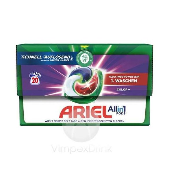 Ariel mosókapszula 20db színes ruhához