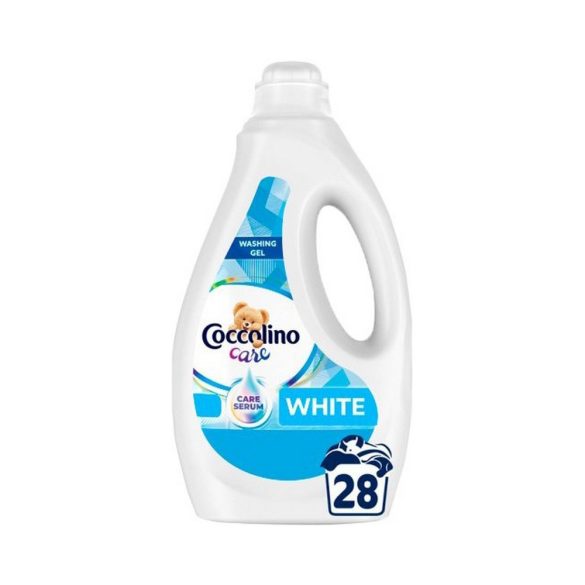 Coccolino Care folyékony mosószer 28 mosás, 1,12L fehér  ruhákhoz White