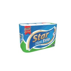 Star trio WC papír (Toalettpapír) 24 tekercses 3 rétegű