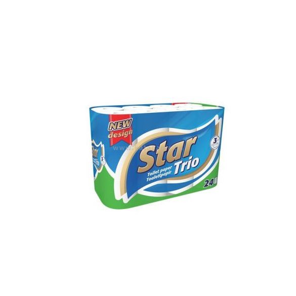 Star trio WC papír (Toalettpapír) 24 tekercses 3 rétegű