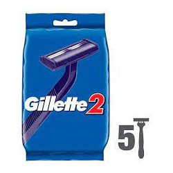 Gillette eldobható borotva Gillette2 5db/csom.
