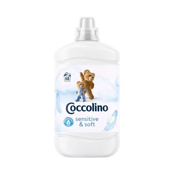 Coccolino öblitő 1700ml (68 Washes) Sensitive & Soft