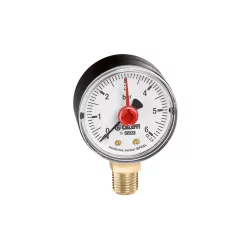   Nyomásmérő 0-10 bar, alsó csatlakozás - Caleffi, manometer