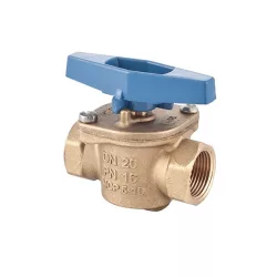 Golyóscsap mofém KÉK kar 3/4" bb (R10)
