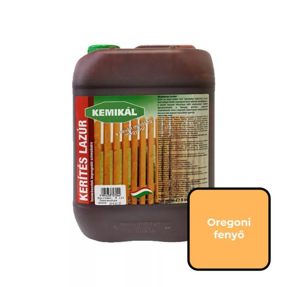 Kemikál kerítéslazúr faimpregnáló Oregoni fenyő 10L
