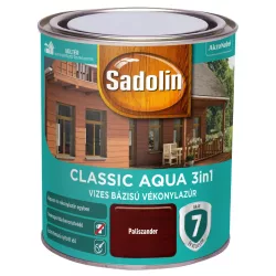   Sadolin Classic HP 0,75l UV álló vékonylazúr - paliszander