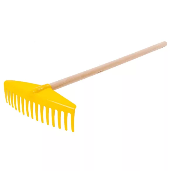 60cm-es gereblye - Citromsárga, begyűjtő - szerszám fej