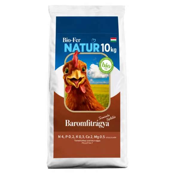Baromfitrágya - pellet Biofer 10/1