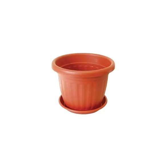 CAPRI 30 cm cserép+alátét (25cm) terracotta