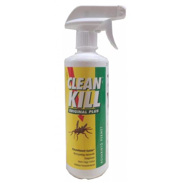 Clean Kill szórófejes, beltéri rovarölő spray 0,5L-Kifutó!