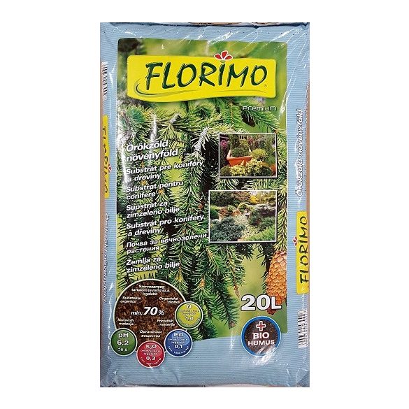 FLORIMO Virágföld Örökzöld 20/1