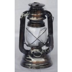 Lámpás - viharlámpa bronz 25 cm (olajos)