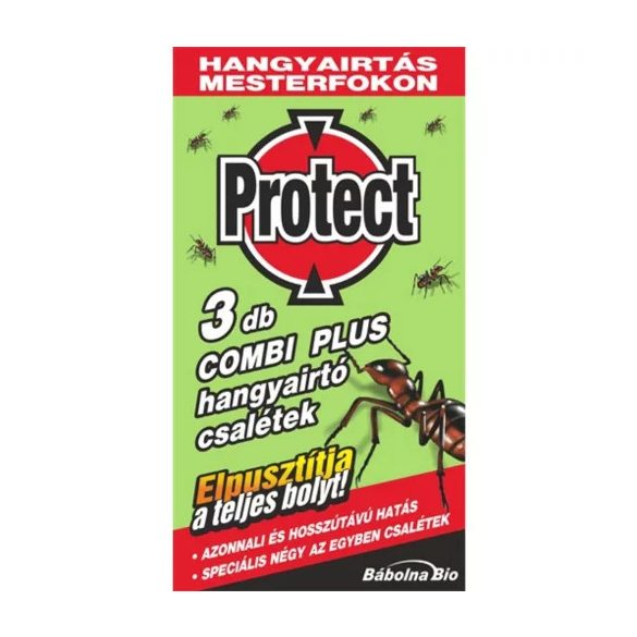 Hangyairtó csalétek 3db-os Protect, combi