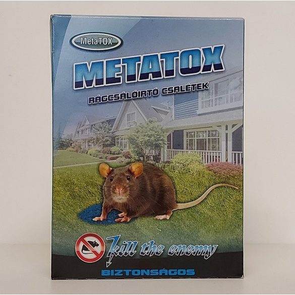 Rágcsálóirtó csalétek /Metatox/ 0,15