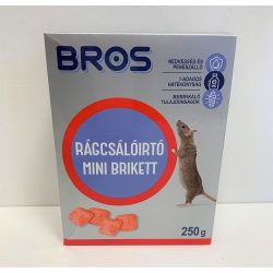 Rágcsálóirtó mini brikett /Bros/ 0,25