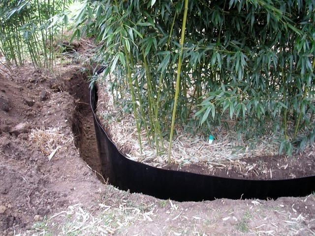 Műanyag bambusz szegély - 10 m x 105 cm x 2 mm